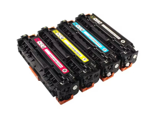 Buy Compatible HP 304A (CC530A–CC533A) CMYK Toner Cartridge Set in Egypt - Best Price