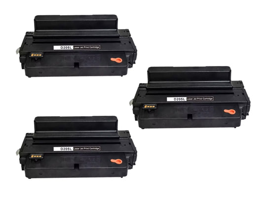 Pack of 3 - Compatible Samsung 205 (MLT-D205L) Toner Cartridge